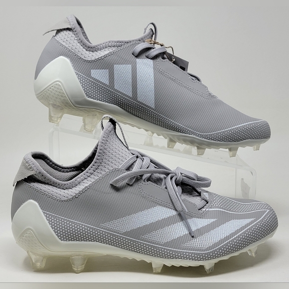 Adidas Adizero Electric.1 IF2427 Grey Silver Football Cleats Mens Size 11.5 New - Picture 2 of 13